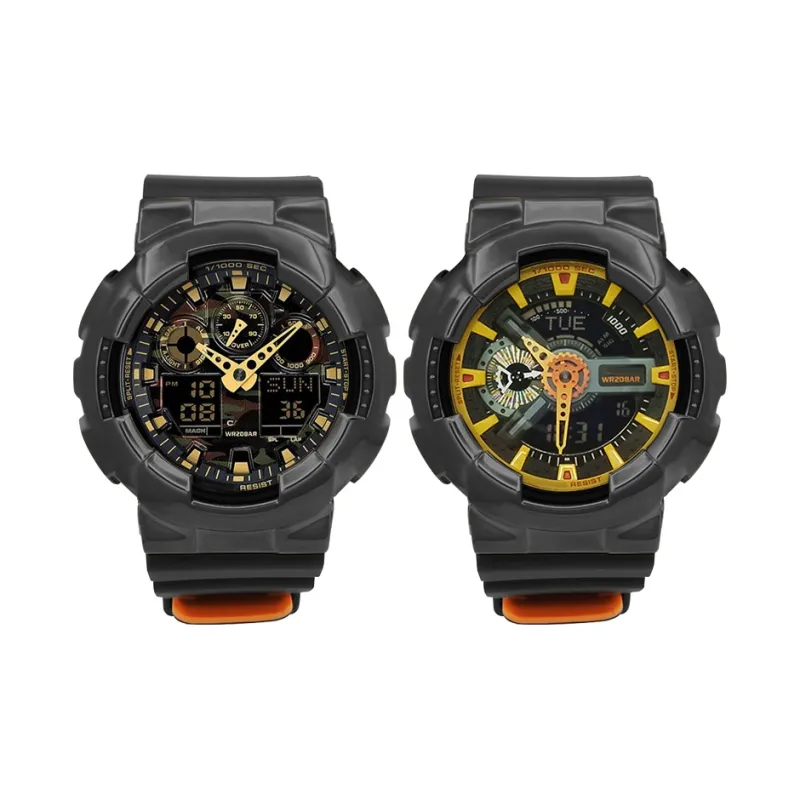 Keppot Black Gold Black Warrior Collection GA 110 GA 100 GA 120 GA 140 Watch Cases Unisex-5
