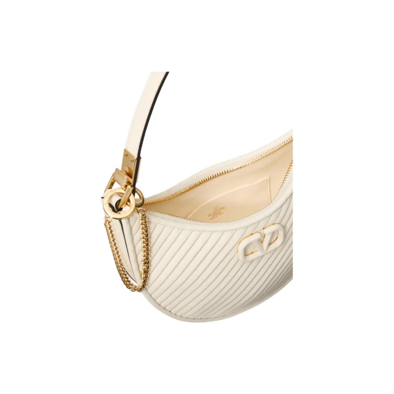 Valentino VLogo Signature Zip Up Shoulder Bag-5