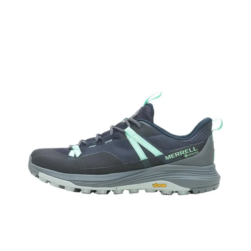 MERRELL Siren 4 Slip-Resistant Water-Resistant Low-Top Trekking Shoes Women's Marine Blue-0