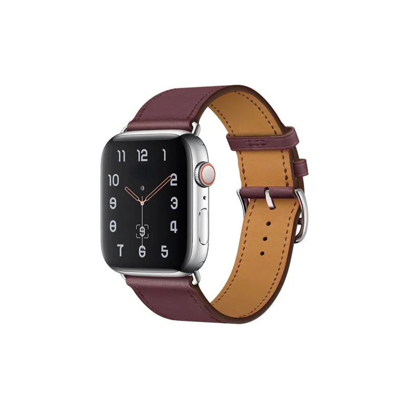 ZHENGGUANG Watch Band Apple Compatibility 41mm Genuine Leather Material-15