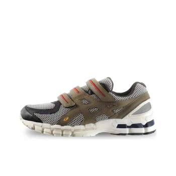 HAL STUDIOS x Asics Anti Slip Wear Resistant Low Top Running Shoes Unisex White Brown