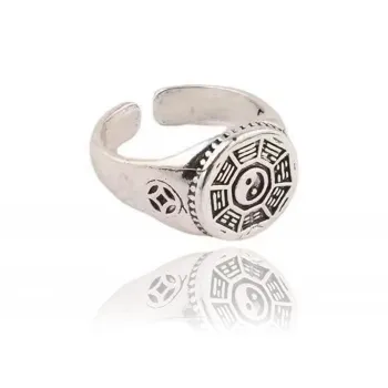 Listen To The Flowers Bloom Copper Rings Men's