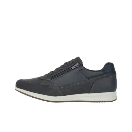 GEOX Avery Anti-Slip Wear-Resistant Low-Top Casual Shoes Men's Gray