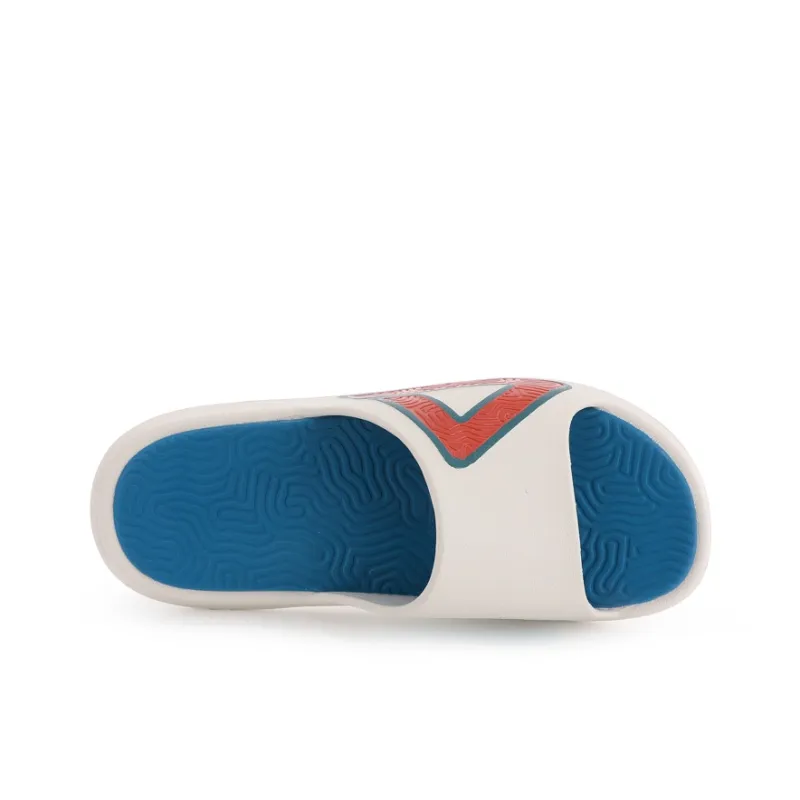 PEAK Tai Ji1.0 Slip Resistant Abrasion Resistant Cushioning Slide Slippers Unisex Beige Blue Red-3