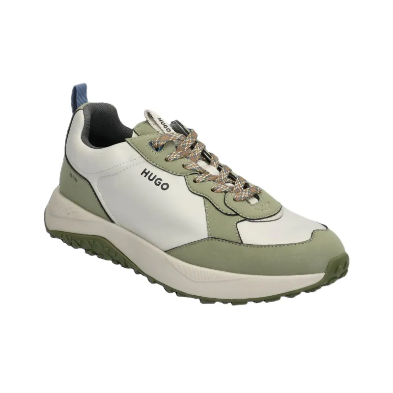 HUGO BOSS Low Top Casual Shoes Men's Green-2