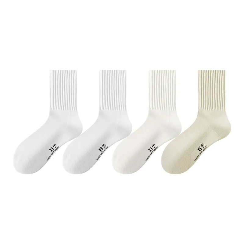 ZEROIN Mid Calf Socks Unisex 4 Pack-6