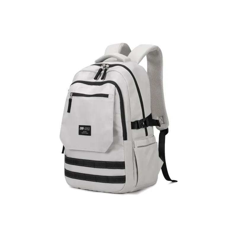 ZUOFEIFAN Nylon Backpack Regular Unisex Gray-1
