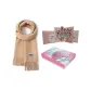 Coffee+3D Effect Rose Greeting Card+Envelope+Box