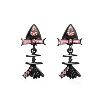 ZANC S925 Silver Earrings Women's Multiple Colors