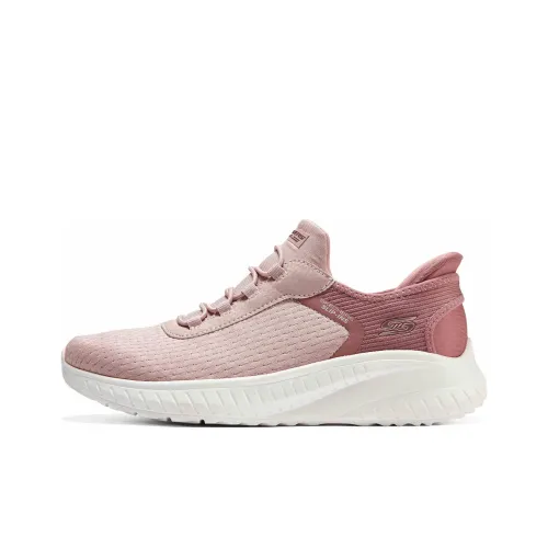 Skechers Slip Ins Anti Slip Wear Resistant Low Top Casual Shoes Women's Pink