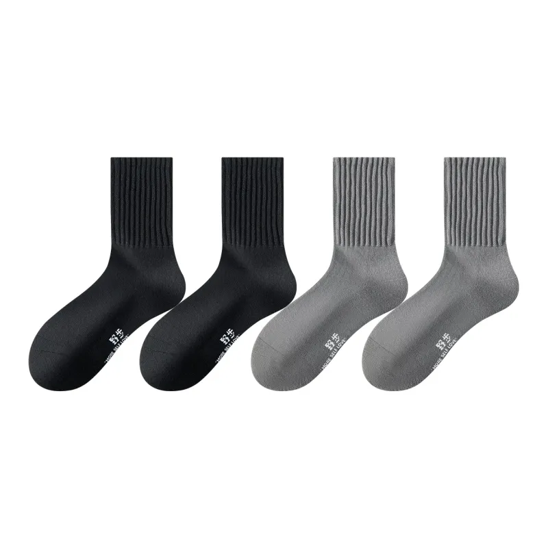 ZEROIN Mid Calf Socks Unisex 4 Pack-9