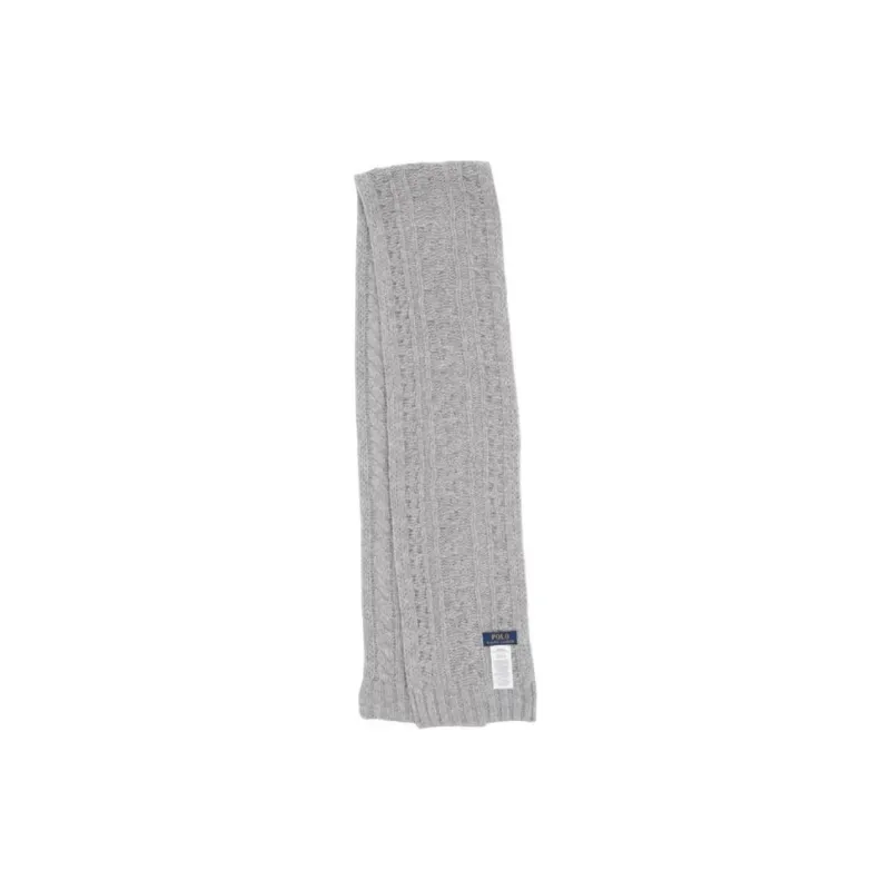 Polo Ralph Lauren Polyester Knit Scarves Men's Gray-2