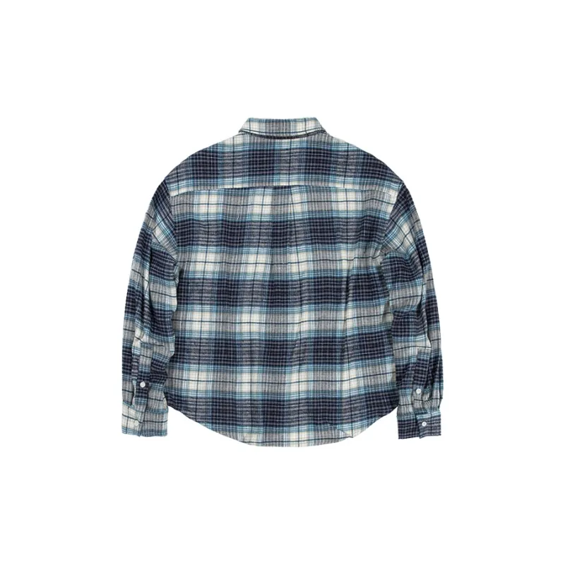 COUNTRY MOMENT Shirt Unisex Blue Plaid-1