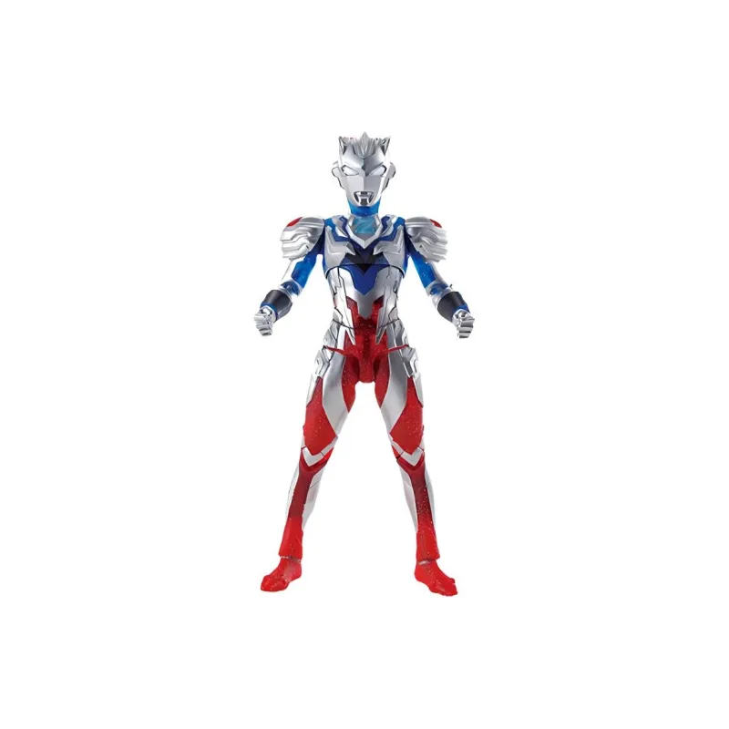 BANDAI Ultraman Z Ichiban Kuji S.h.figures Ultraman Final Reward Alpha Armor Zestin Transparent Coating Action Figures-0