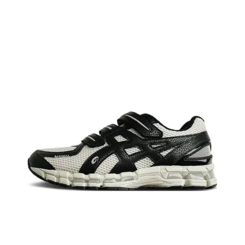 HAL STUDIOS x Asics Anti Slip Wear Resistant Low Top Running Shoes Unisex Black White