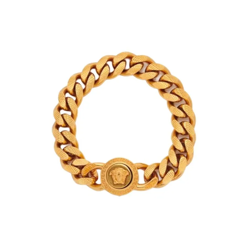 VERSACE Metal Bracelets Men's Gold-0