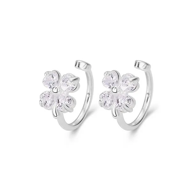 CARAT'S DIARY S999 Fine Silver Earrings Women's-0