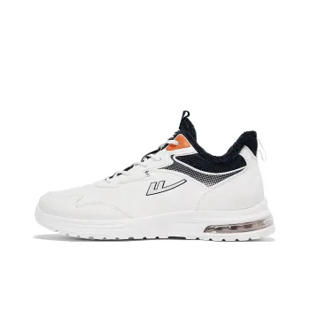 Warrior Warm And Lightweight Low Top Casual Shoes Men's White Navy Blue