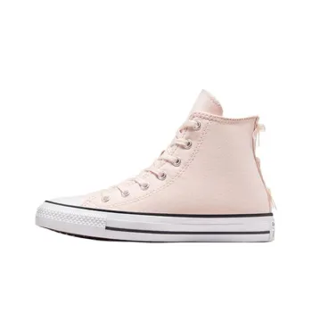 Converse Chuck Taylor All Star Anti-Slip Wear-Resistant High-Top Kids Canvas Shoes Pink White Teenagers