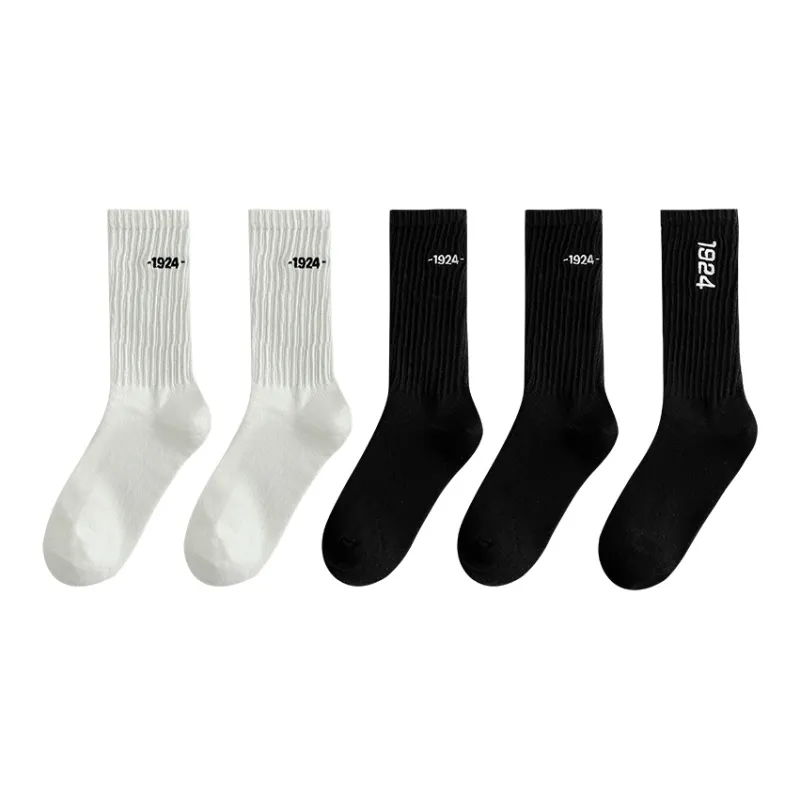 Lan Miao Mid Calf Socks Women's Combo Set-15