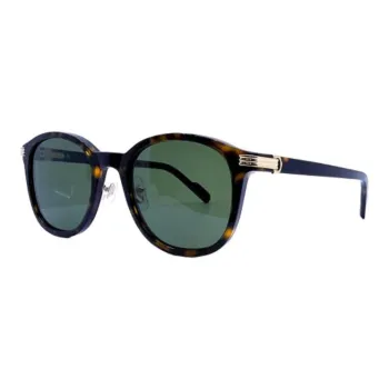 CARTIER Acetate Irregular Shape Sunglasses Unisex Tortoiseshell