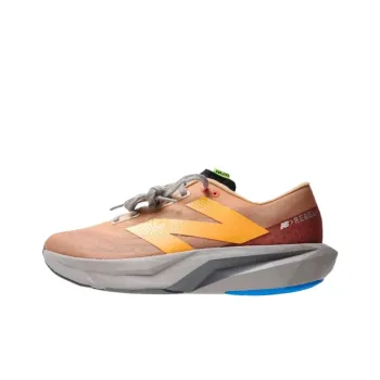 Action Bronson x New Balance FuelCell Rebel V4 Anti Slip Wear Resistant Low Top Running Shoes Men's Pink Orange