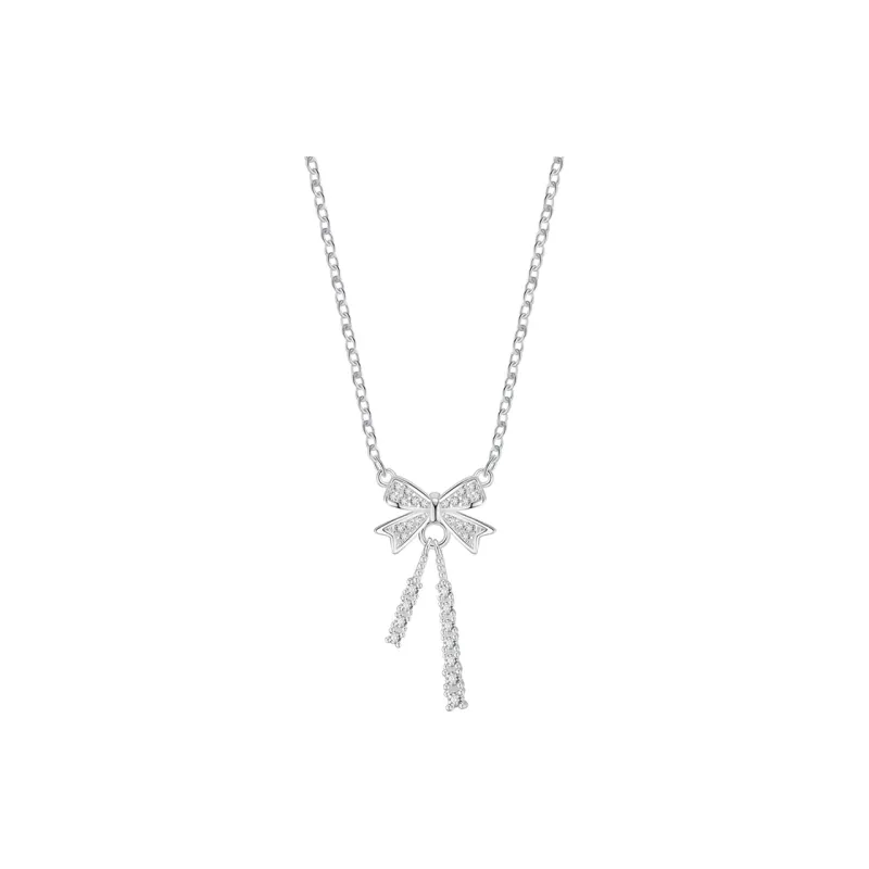 Danfu 999 Fine Silver Necklaces Unisex Silver-0
