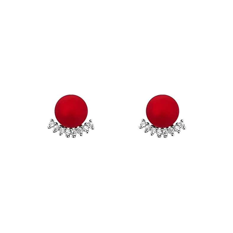 Rhymes Gold Plated Copper Earrings Women's-0