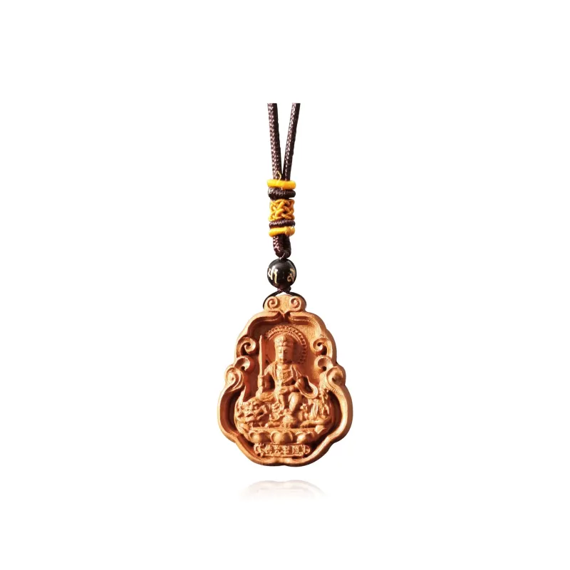 Master Kim Peachwood Necklaces Unisex-6