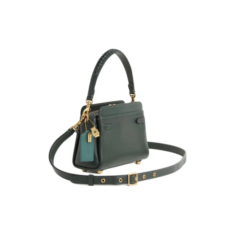 COACH Tate Leather Shoulder Bag Crossbody Bag Handbag Small Size Women's Amazon Green-1
