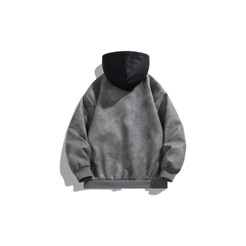 Izex Leather Jacket Unisex Gray-1