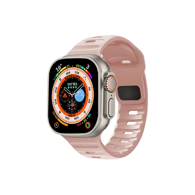 ZHENGGUANG Watch Band Apple Compatibility Silicone Material-6