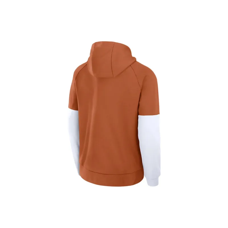 Nike Texas Longhorns Fitness Men’s Nike Therma College Pullover Hoodie-1