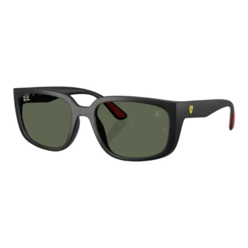 RayBan Peek Square Sunglasses Unisex Matte Black