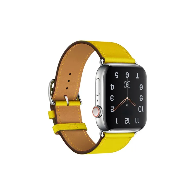 ZHENGGUANG Watch Band Apple Compatibility 41mm Genuine Leather Material-23