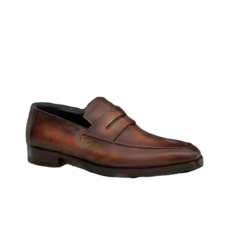 BERLUTI Loafers Men's Dark Cocoa Brown-1