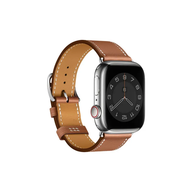 ZHENGGUANG Watch Band Apple Compatibility 41mm Genuine Leather Material-5