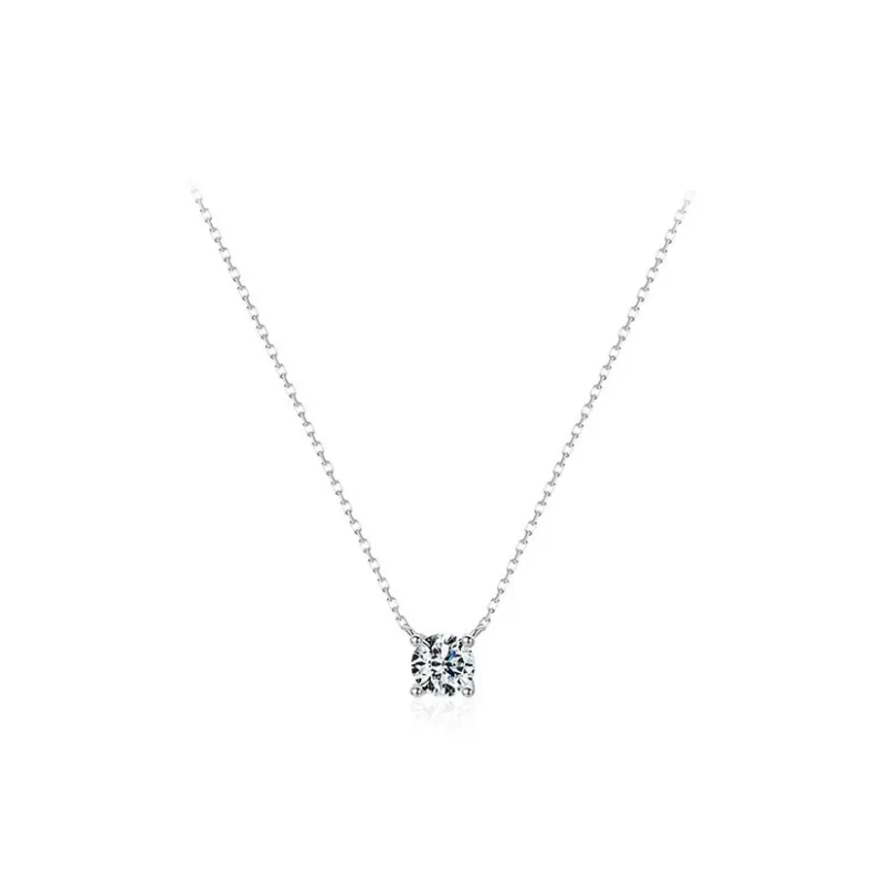 CARAT'S DIARY S925 Silver Necklaces Women's-9