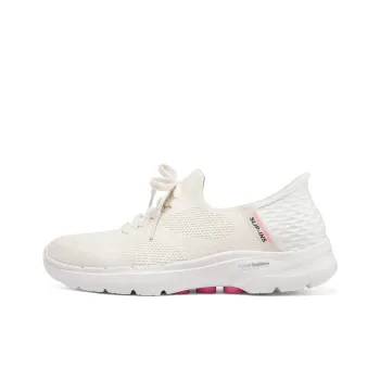 Skechers Go Walk 6 Lace Up 'Off White' Women's