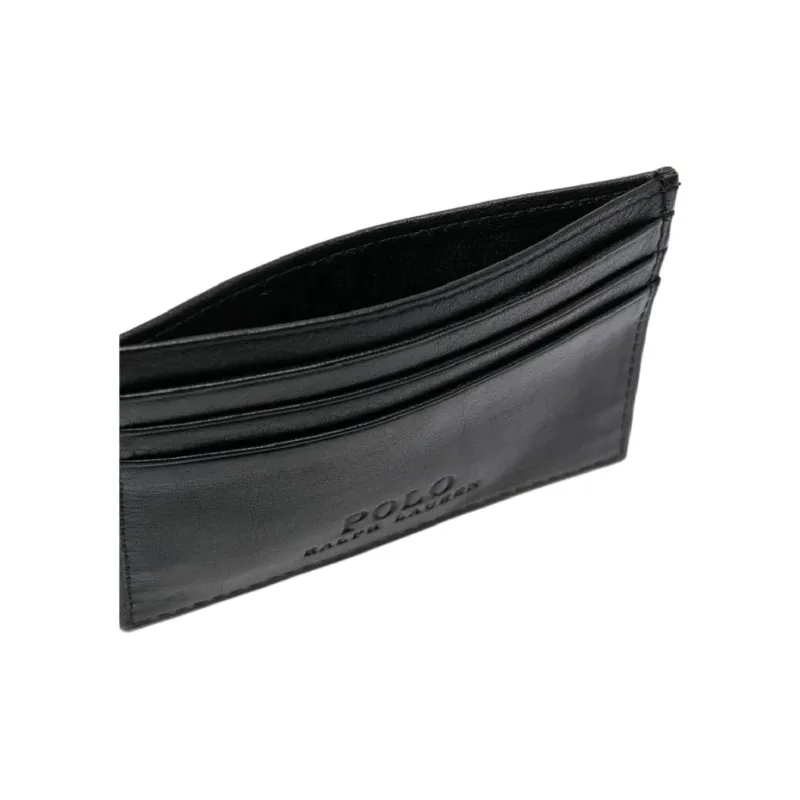 Polo Ralph Lauren Debossed leather Leather Cardholder-2