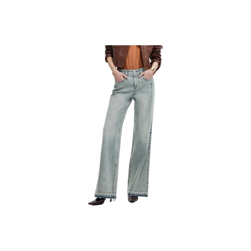 ONLY Jeans Women's Washed Denim Blue-2