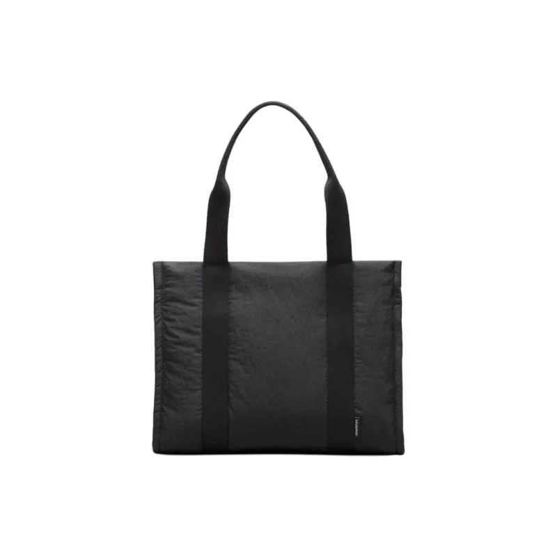 Lululemon Nylon Tote Bag Shopping Bag Shoulder Bag Handbag Regular Women's Black-1
