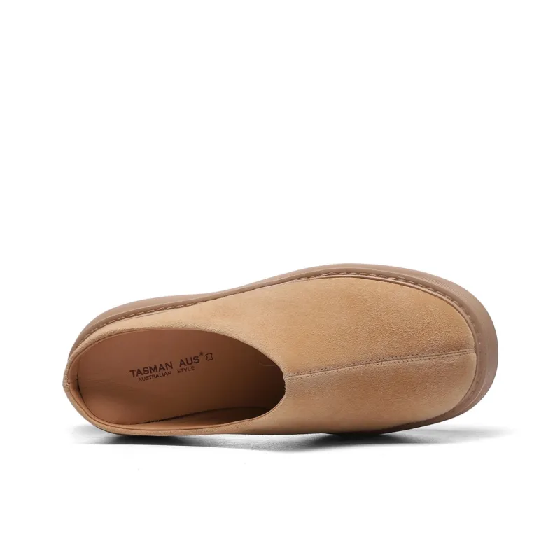 TASMAN AUS Closed Toe Slippers Women's Khaki-3