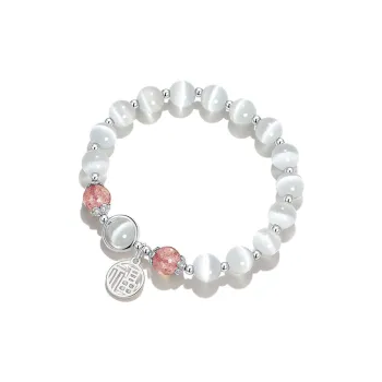 ROGA Cat's Eye Stone Bracelets Unisex