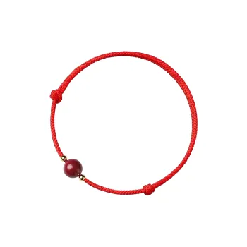 Listen To The Flowers Bloom Cinnabar Bracelets Unisex