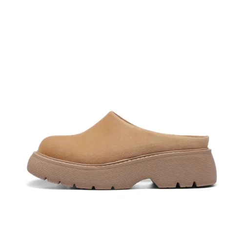 TASMAN AUS Closed Toe Slippers Women's Khaki