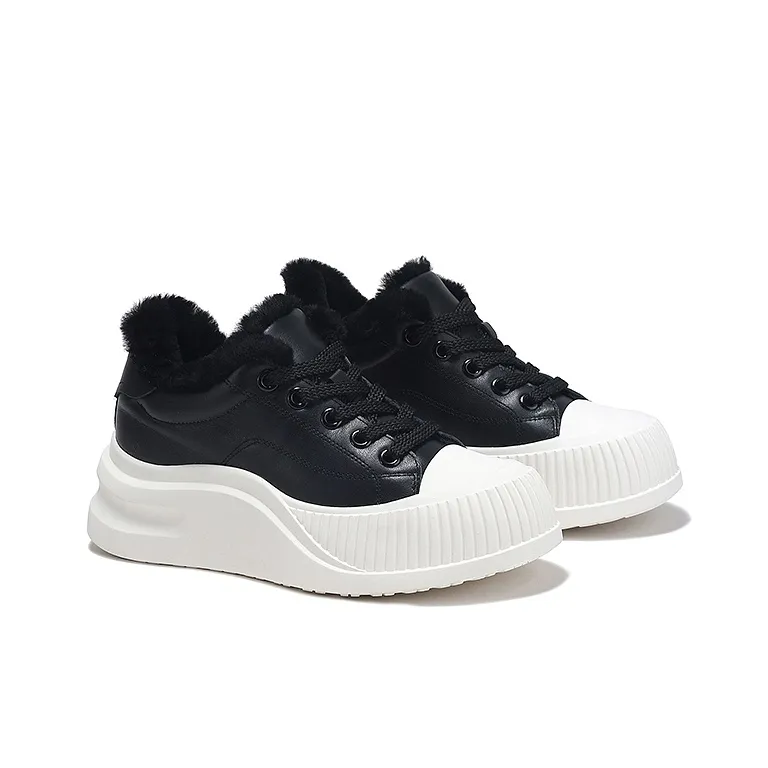 SELAIYA Thermal Low Top Skateboard Shoes Women's-8