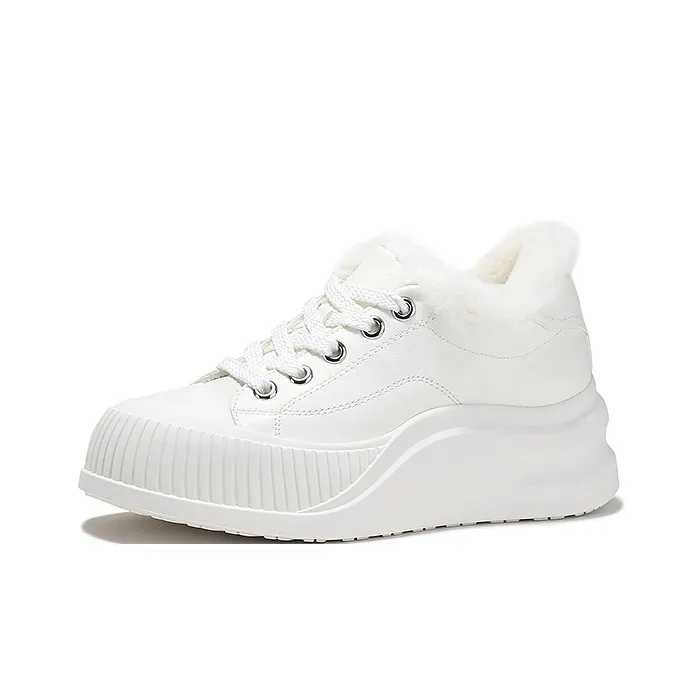 SELAIYA Thermal Low Top Skateboard Shoes Women's-0