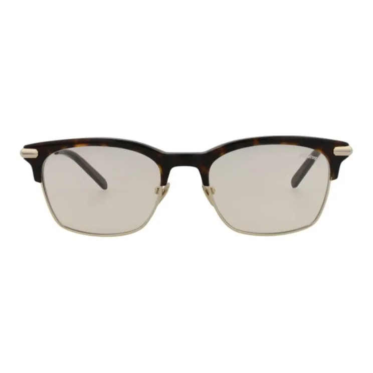 BRIONI Acetate Square Sunglasses Men's Tortoiseshell-1