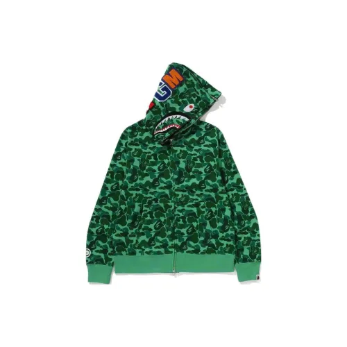 A BATHING APE BAPE STORE® PACK Series Sweatshirts Unisex Green